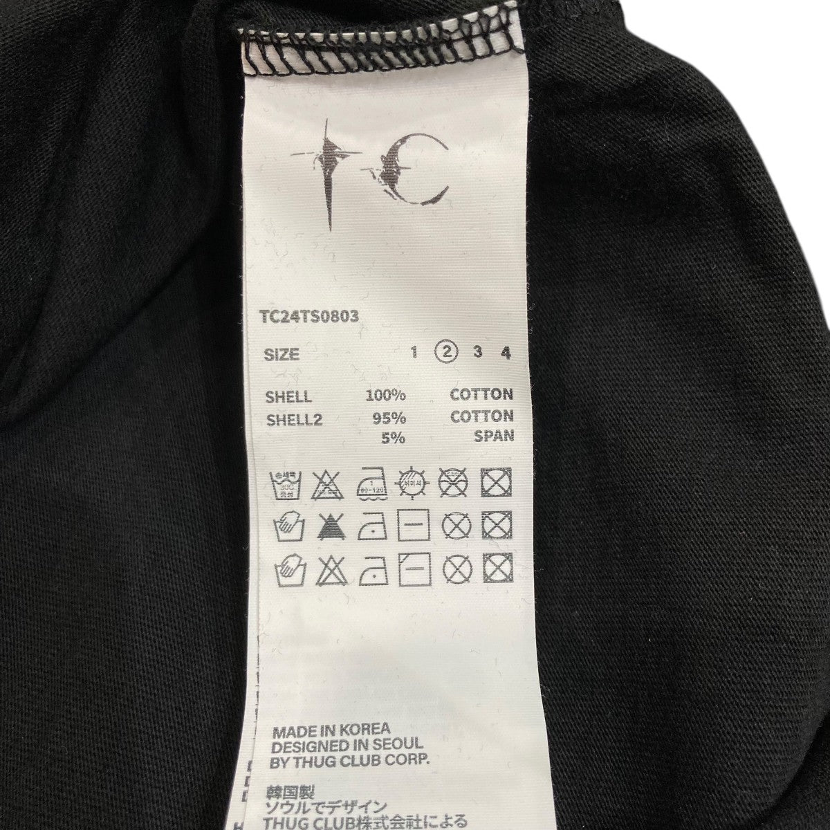 長袖TシャツTC24TS0803 TC BASIC LONG-SLEEVE