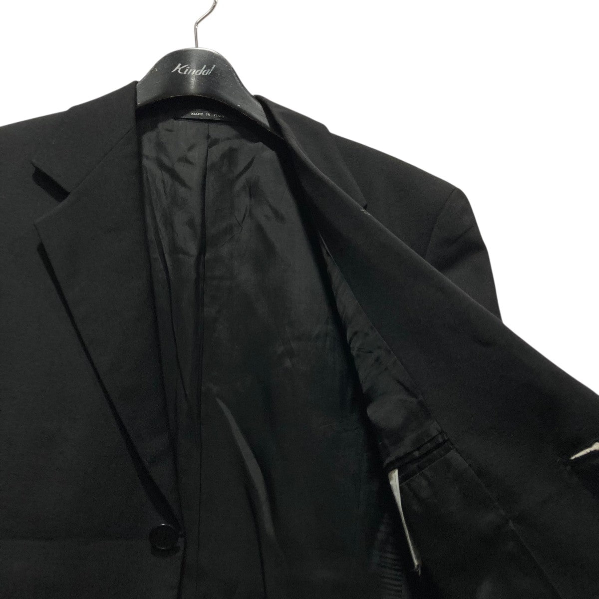 【美品・高級　黒タグ】GIORGIO ARMANI セットアップ　ダブル ✨GIORGIO ARMANI✨最高級スーツ 濃紺 XL 黒タグ ダブルブレスト