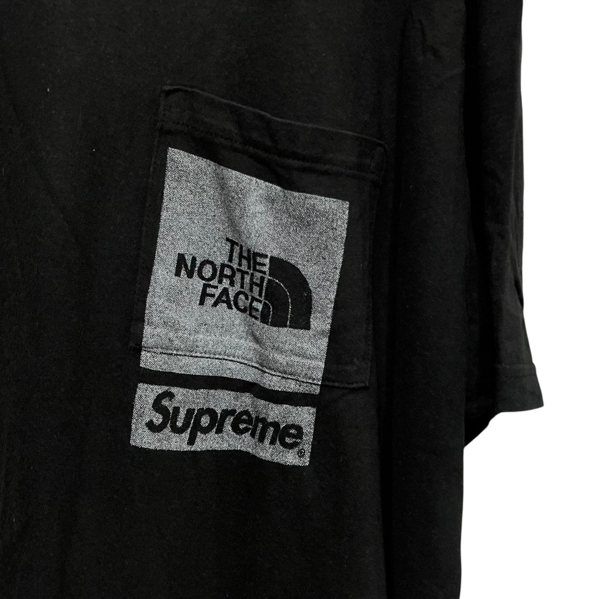 Supreme×THE NORTH FACE ポケットTシャツNT02309I 古着・中古-4枚目のアイテム画像