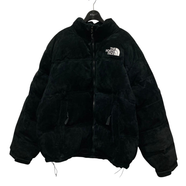 Supreme×THE NORTH FACE 23AWSuede Nuptse Jacketダウンジャケット