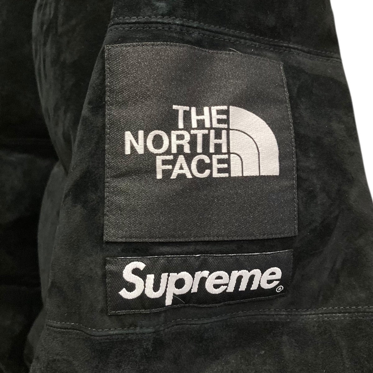 Supreme×THE NORTH FACE 23AWSuede Nuptse Jacketダウンジャケット