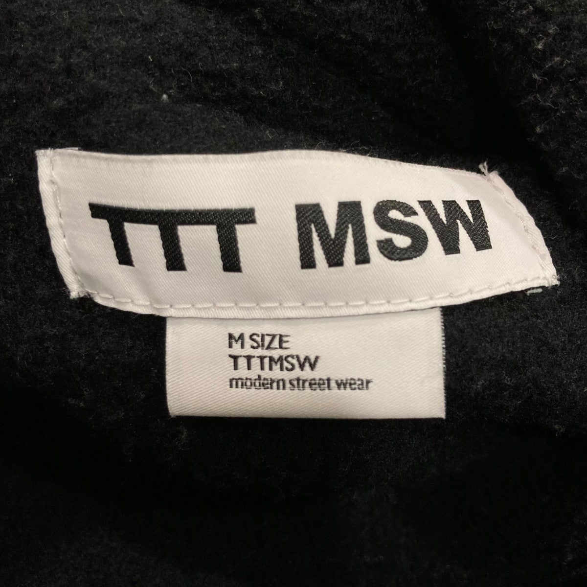 TTT MSW(ティーモダンストリートウエア) プルオーバーフリース