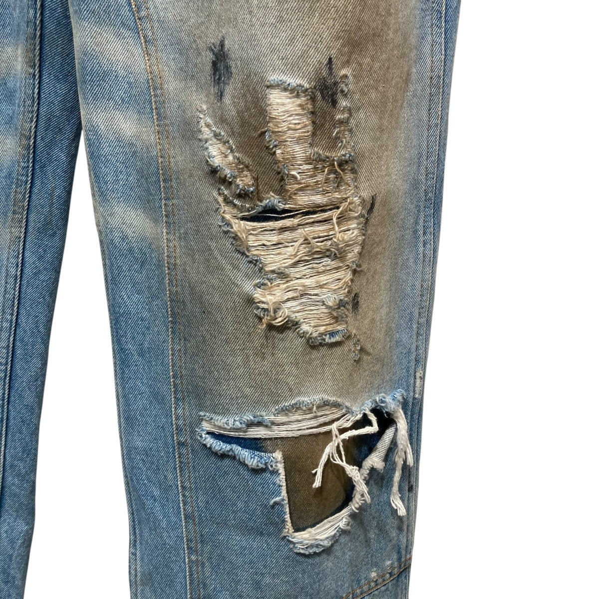 25SSPANTS 5 POCKETSダメージ加工デニムパンツSH2LA0017 M30018