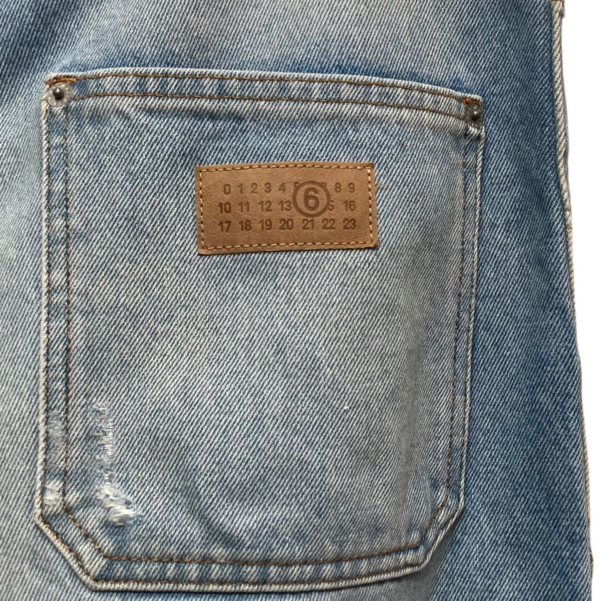 25SSPANTS 5 POCKETSダメージ加工デニムパンツSH2LA0017 M30018
