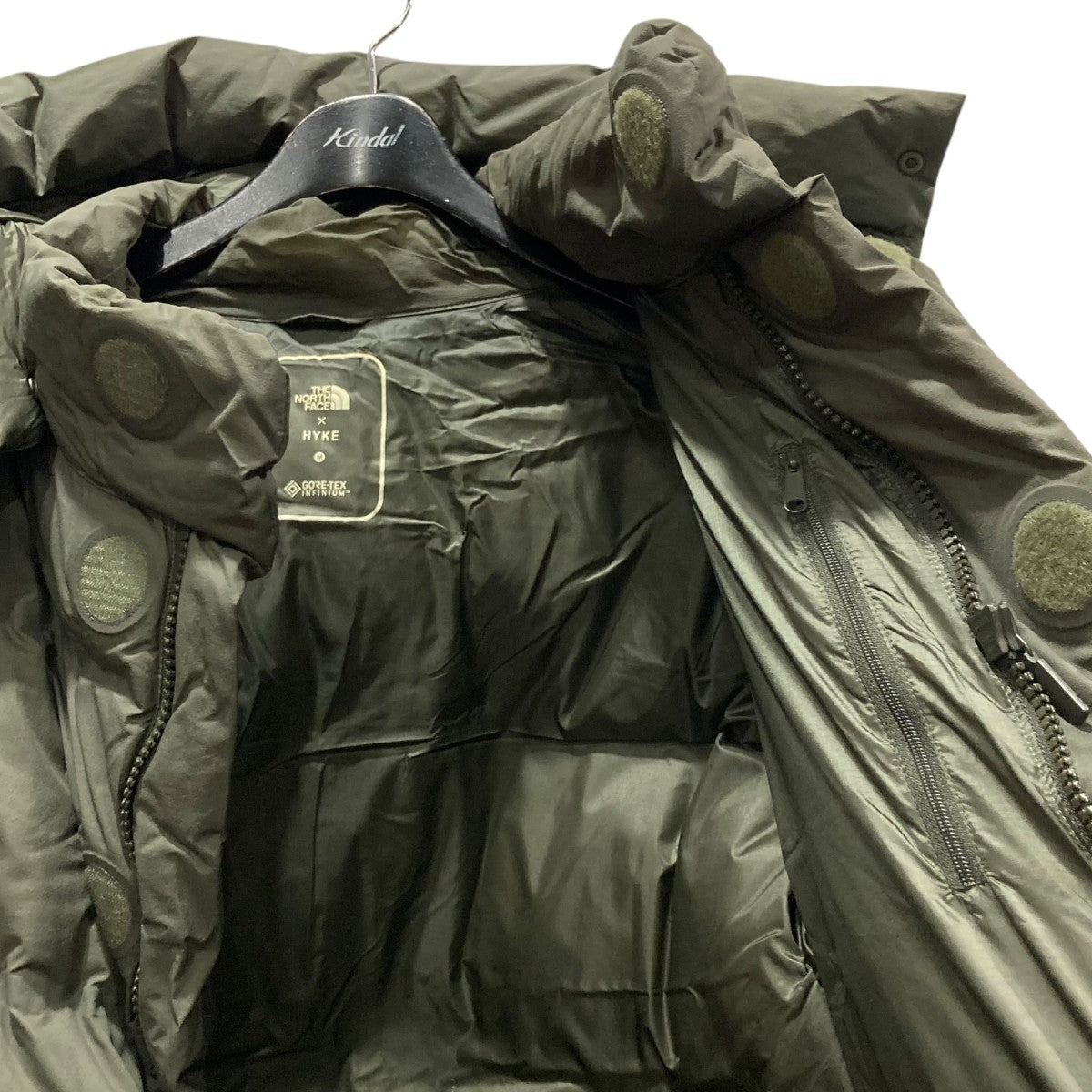 HYKE×THE NORTH FACE ダウンジャケット グリーン サイズ M｜【公式
