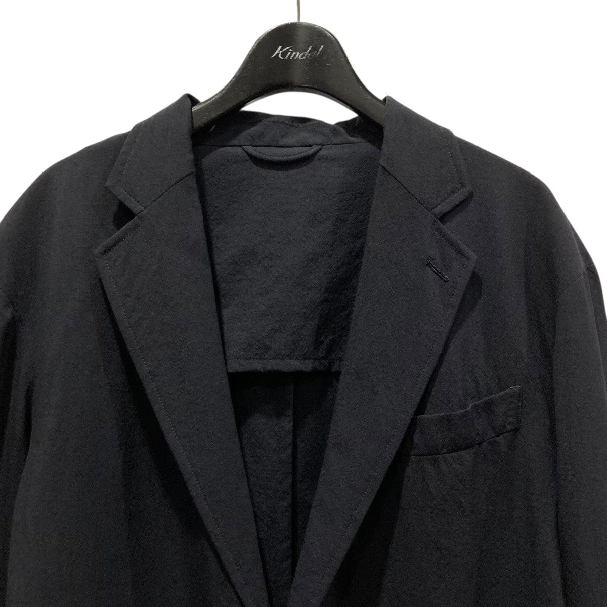 COMOLI(コモリ) 19SSウール2BジャケットP01-01001 P01-01001 ネイビー