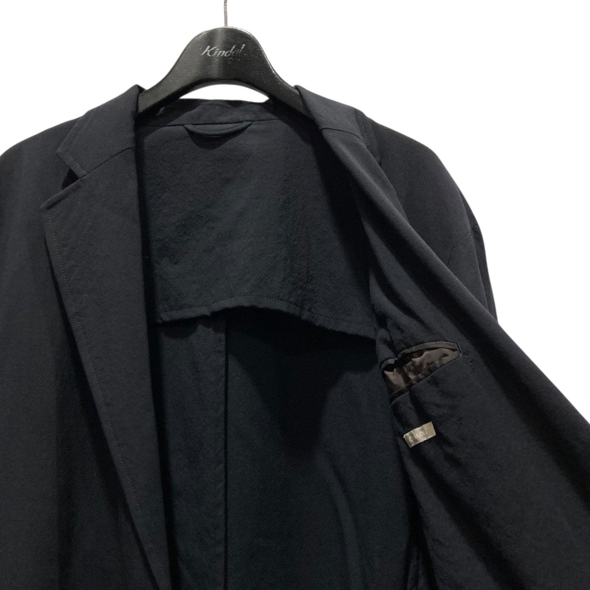 COMOLI(コモリ) 19SSウール2BジャケットP01-01001 P01-01001 ネイビー