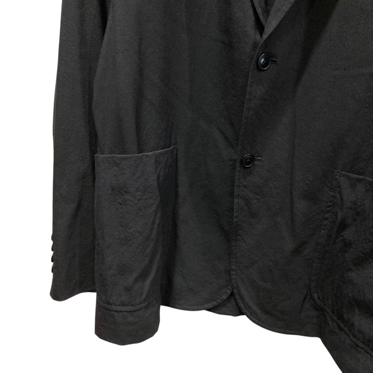 COMOLI(コモリ) 19SSウール2BジャケットP01-01001 P01-01001 ネイビー