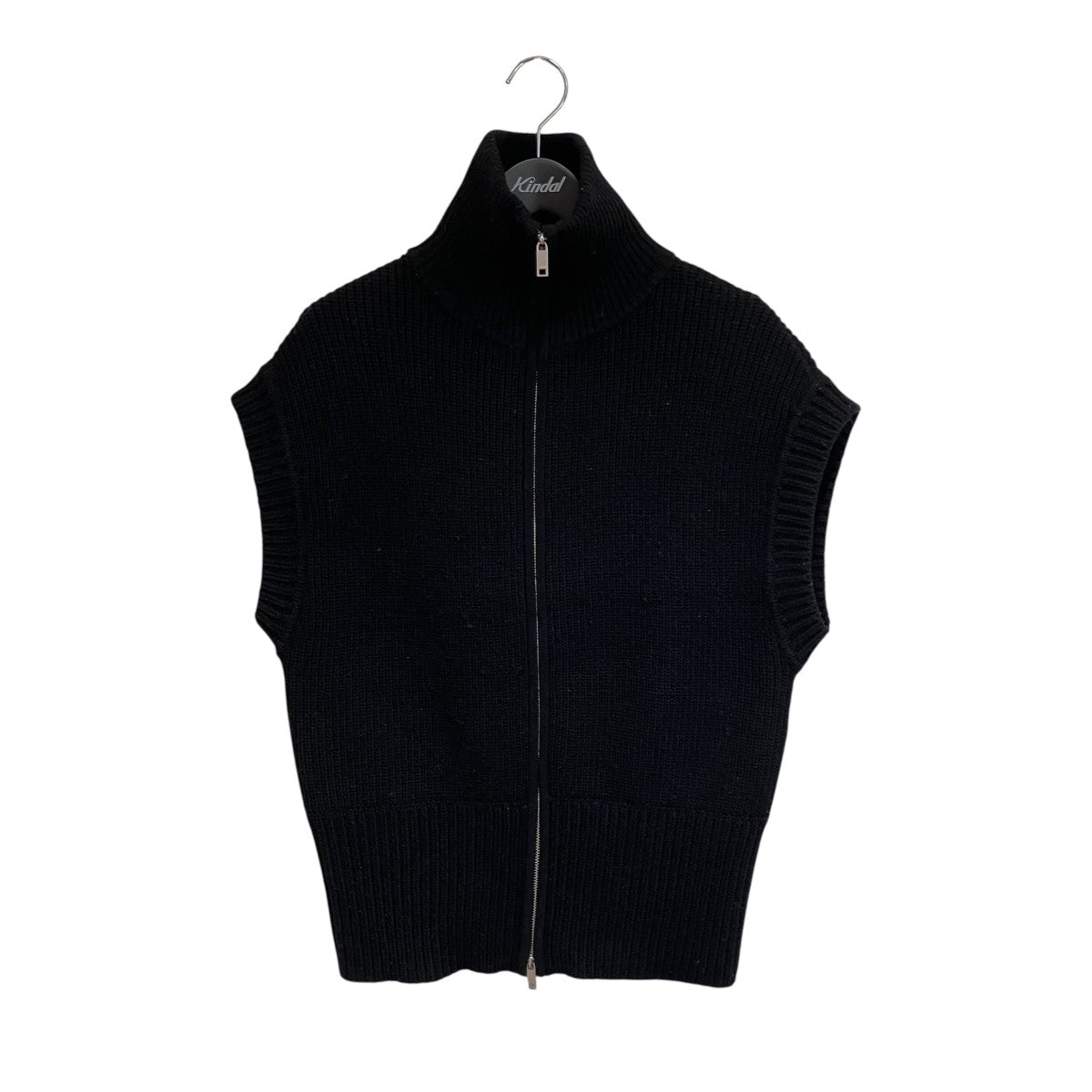 ZIP COLLAR KNITベスト13106-2082