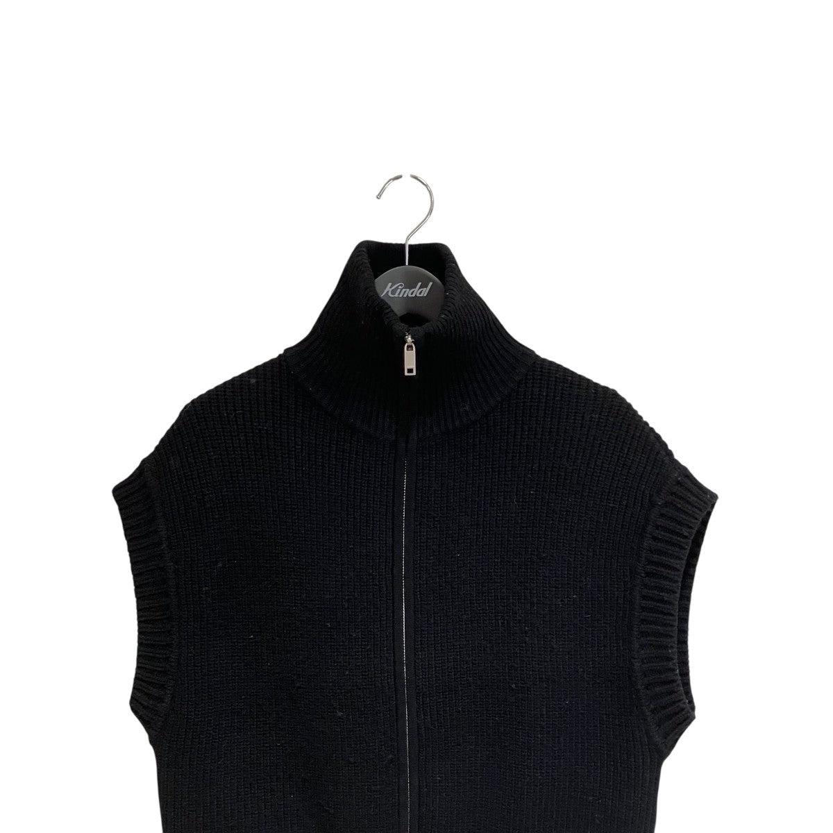 ZIP COLLAR KNITベスト13106-2082