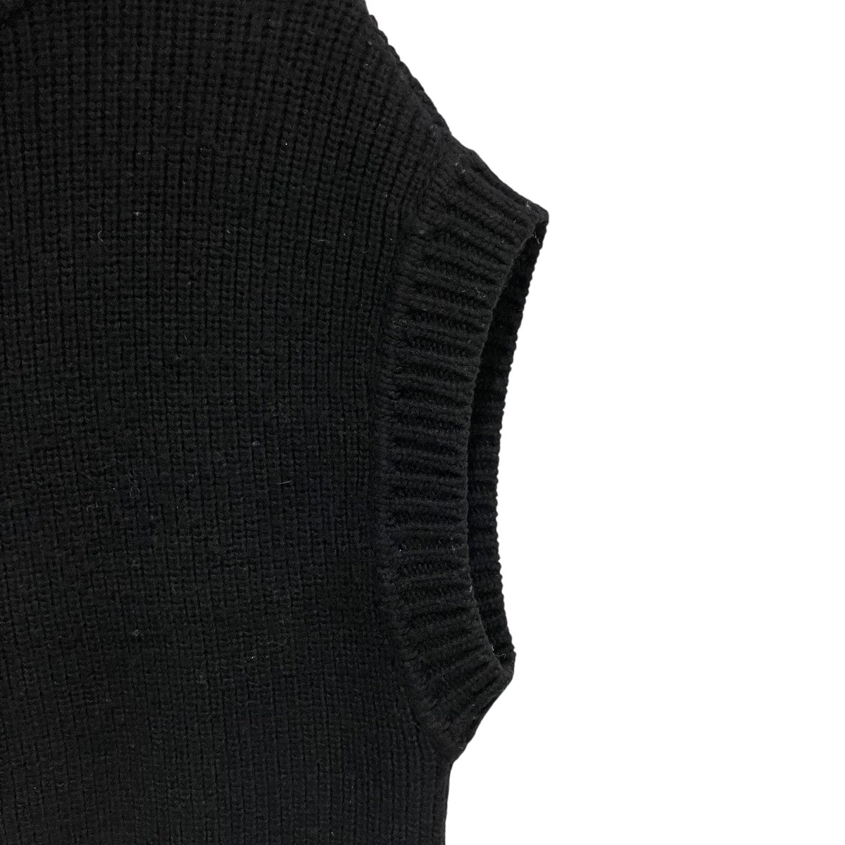 ZIP COLLAR KNITベスト13106-2082