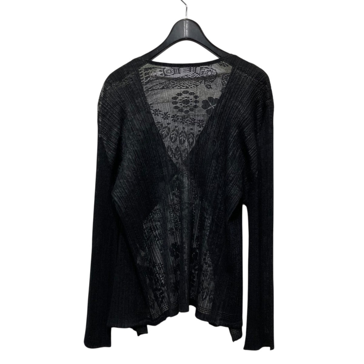 PLEATS PLEASE(プリーツプリーズ) レースプリーツカーディガンPP23