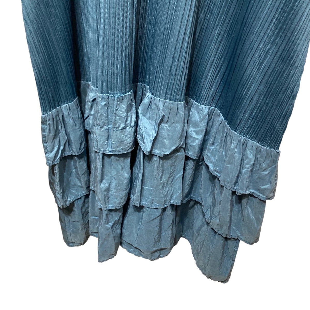 PLEATS PLEASE ノースリーブプリーツワンピースPP63-JH545 古着・中古-4枚目のアイテム画像
