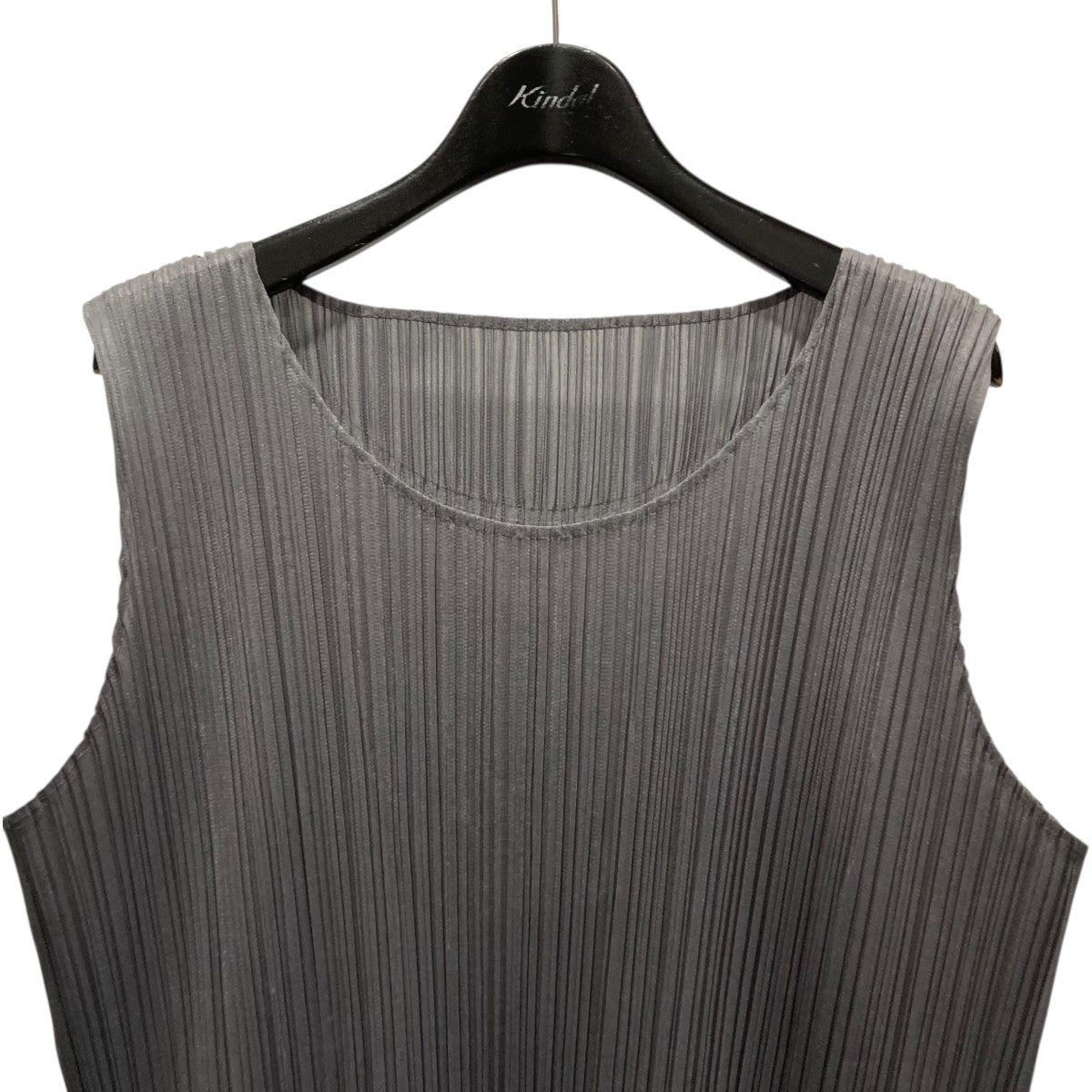 PLEATS PLEASE ノースリーブプリーツワンピースPP55-JT107 古着・中古-3枚目のアイテム画像