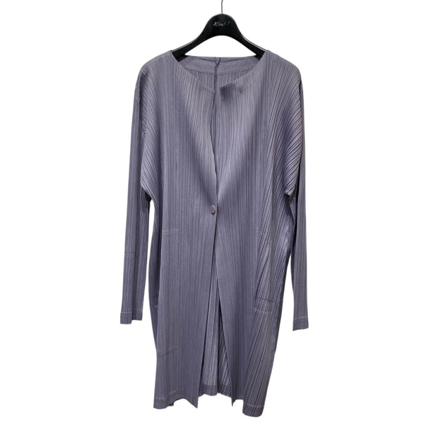 プリーツプリーズ ロングカーディガン 新品未使用 PLEATS PLEASE(プリーツプリーズ) プリーツロングカーディガンPP93