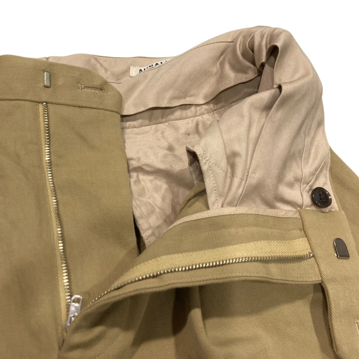 新品 AURALEE 22ss HEAVY CHINO SLACKS AURALEE Light WASHED Heavy Chino Slacks│Ambiance