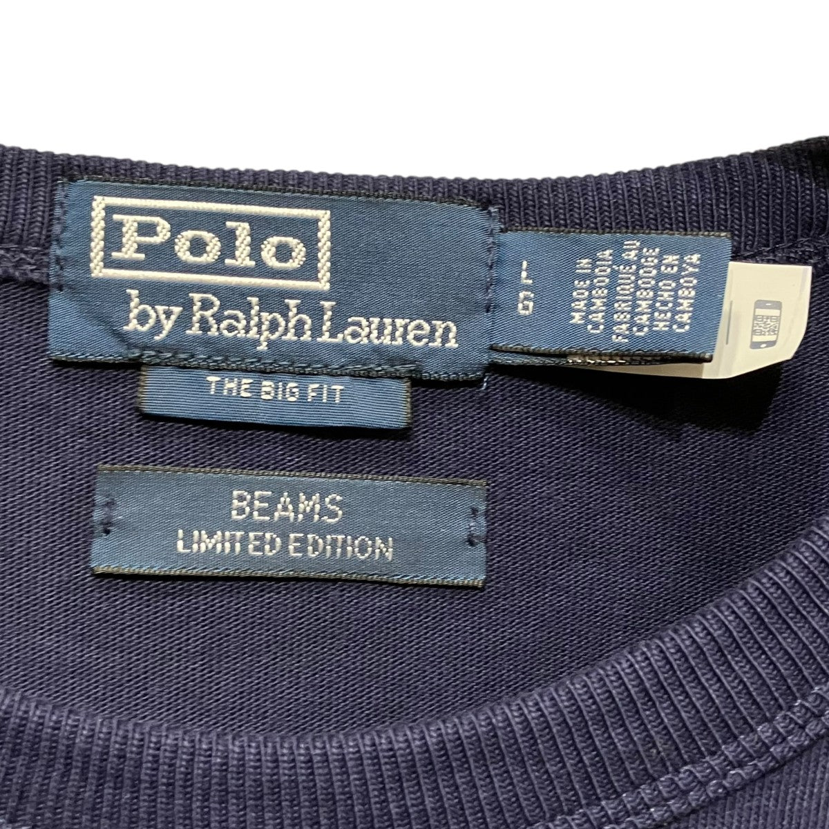 POLO RALPH LAUREN×BEAMS ベアプリントTシャツ 古着・中古-4枚目のアイテム画像