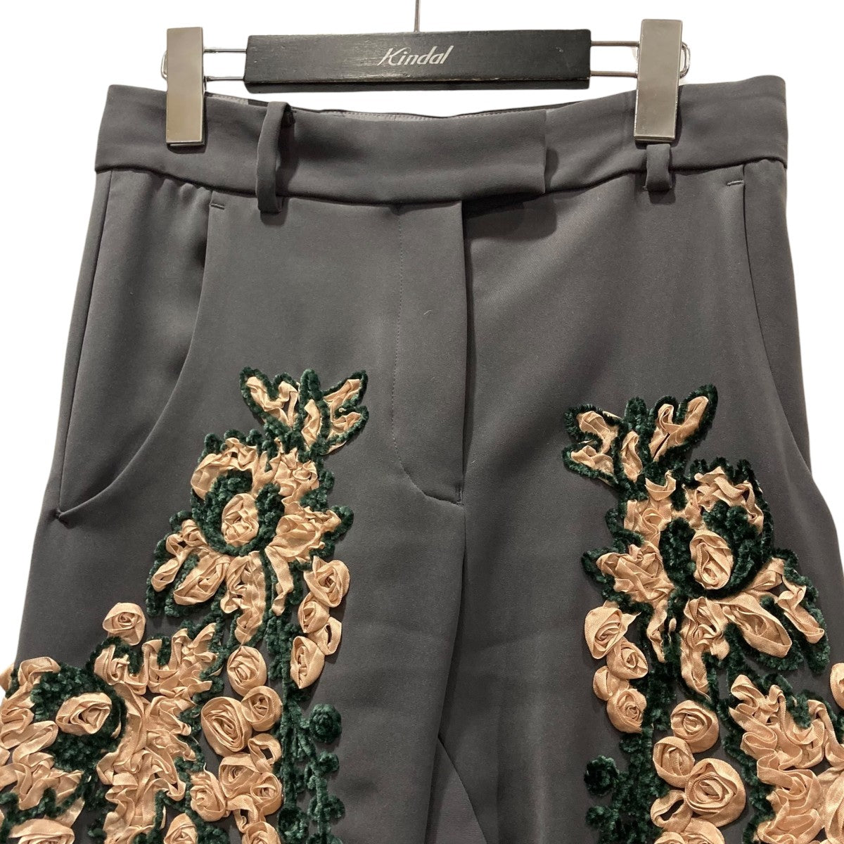 FUMIE=TANAKA(フミエタナカ) side embroidery paエンブロイダリー