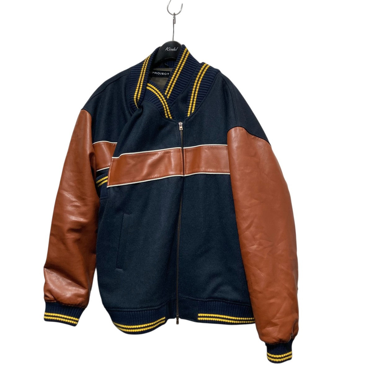 変形スタジャンDOUBLE STRIPE BOMBER