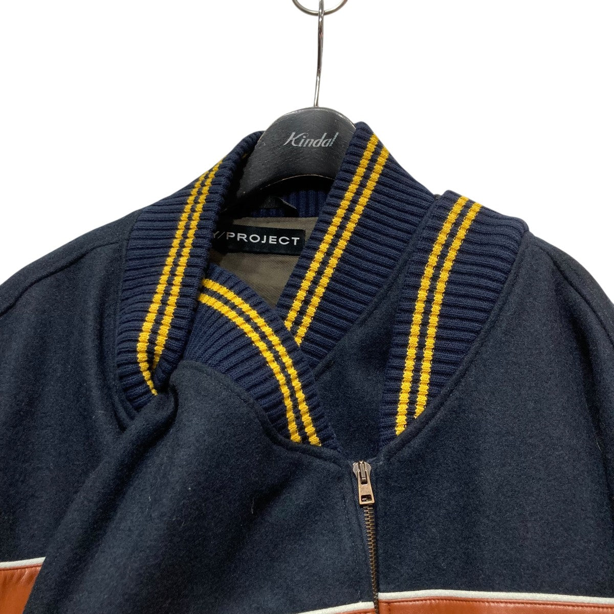 変形スタジャンDOUBLE STRIPE BOMBER