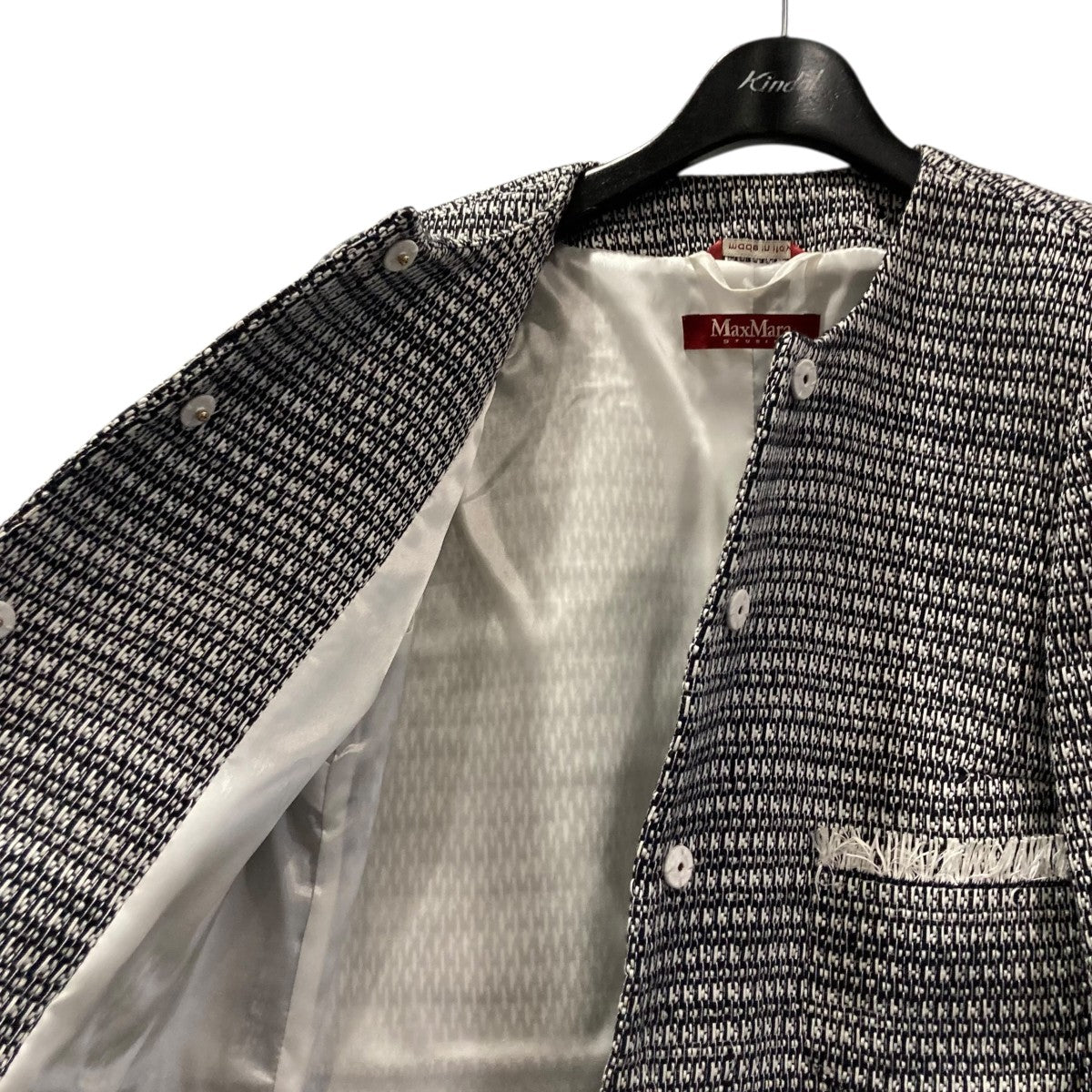 MAX MARA STUDIO(マックスマーラ ステュディオ) ノーカラーツイード