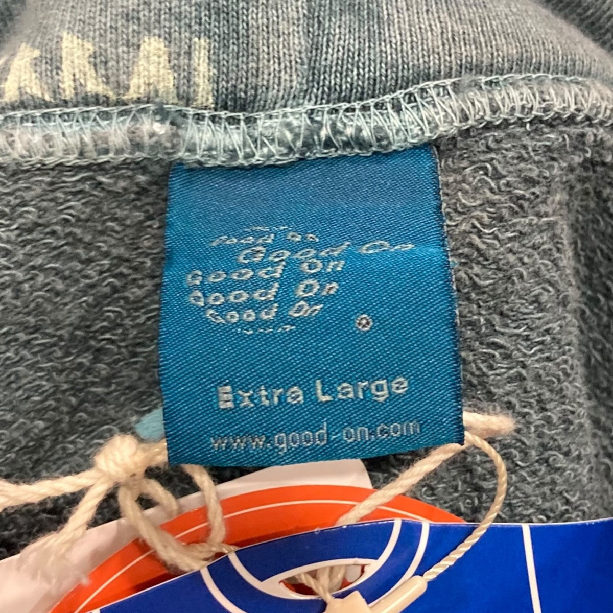 KOUHEI TERRAI×good on SUN FADE PO HOODIEリメイクパーカー 古着・中古-5枚目のアイテム画像