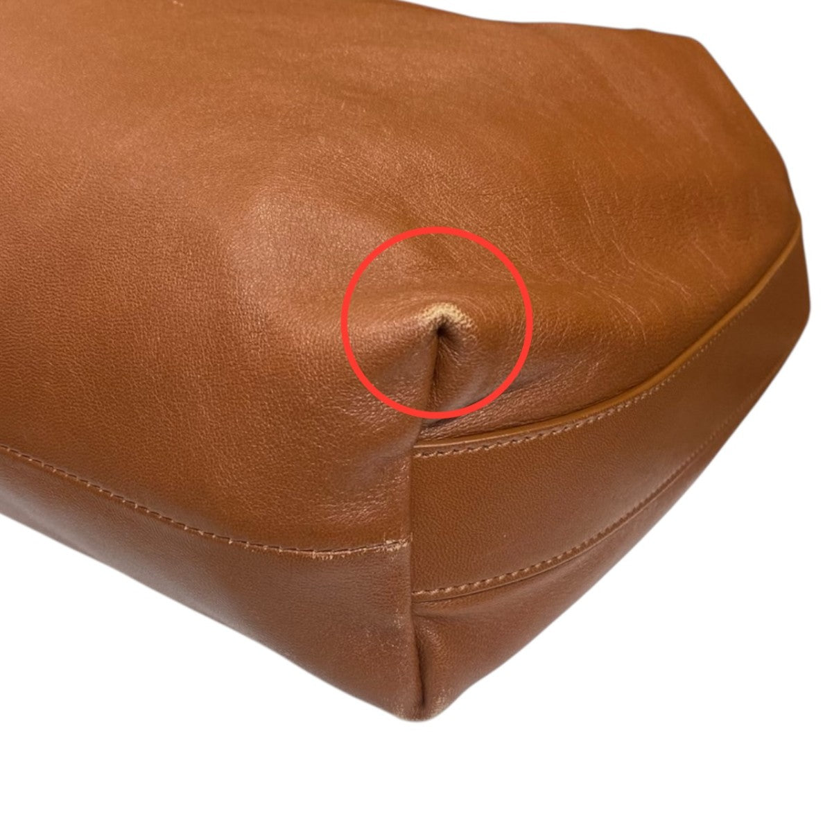 JIL SANDER レザーショルダーバッグ 古着・中古-6枚目のアイテム画像