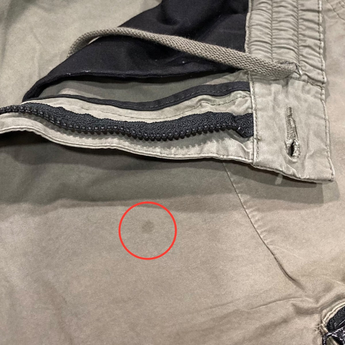 C．P COMPANY CARGO PANT MICROREPS DIAMOND PEACHカーゴパンツ17CMPA178A 古着・中古-10枚目のアイテム画像