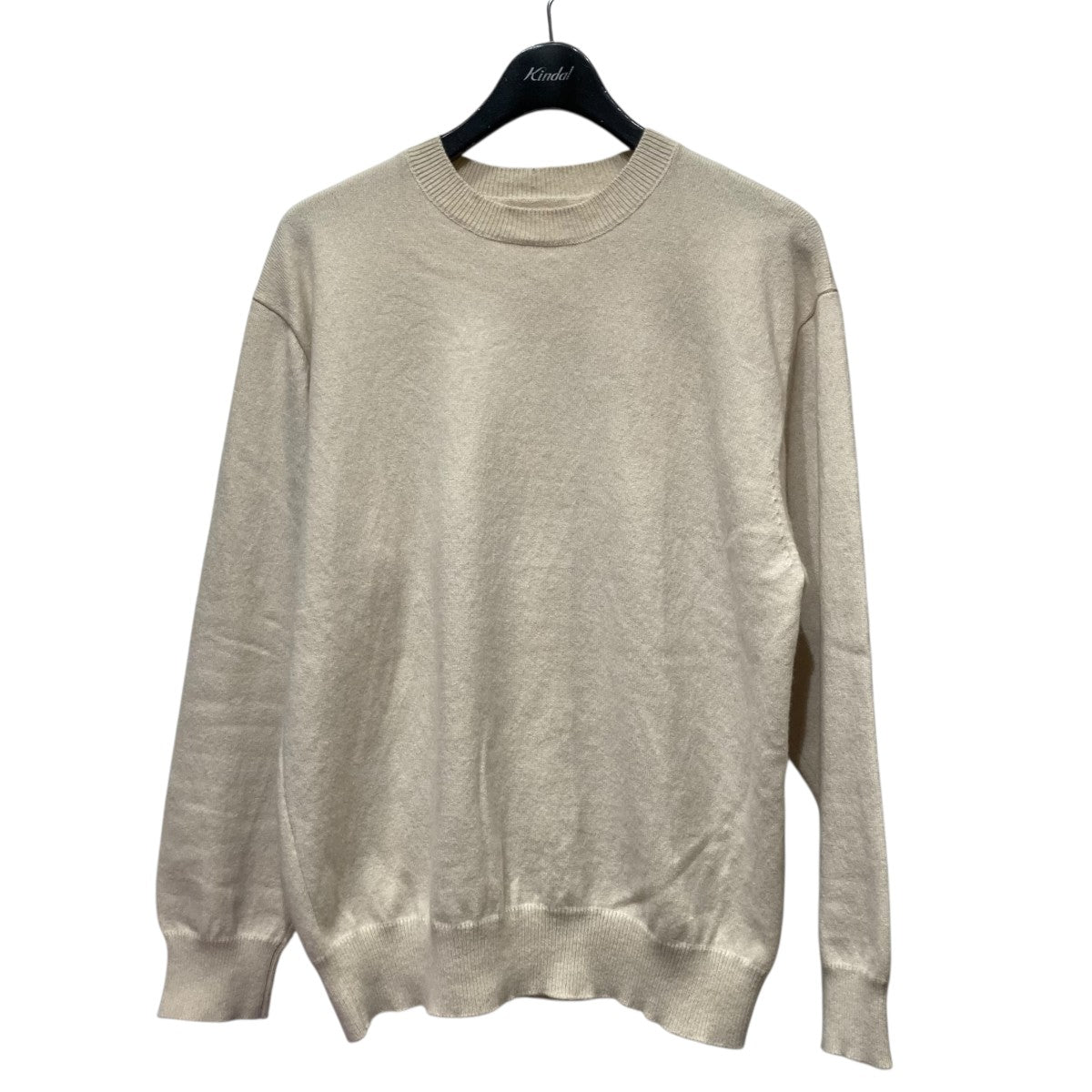 yonetomi(ヨネトミ) リジッドカシミヤクルーネックニット95-234-018 95