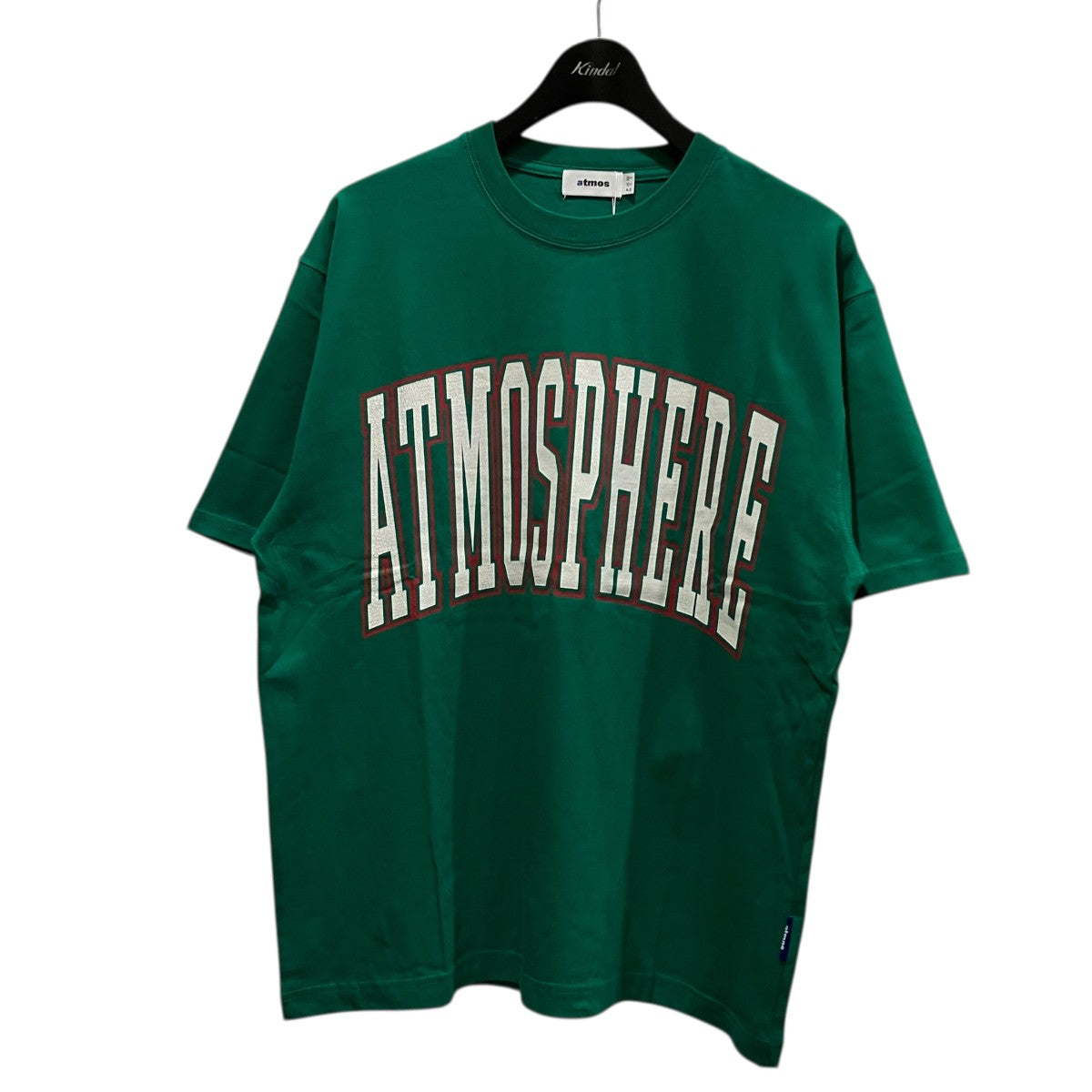 atmos College Logo Crack Print T-shirt半袖TシャツMA24S-TS061 古着・中古-1枚目のアイテム画像