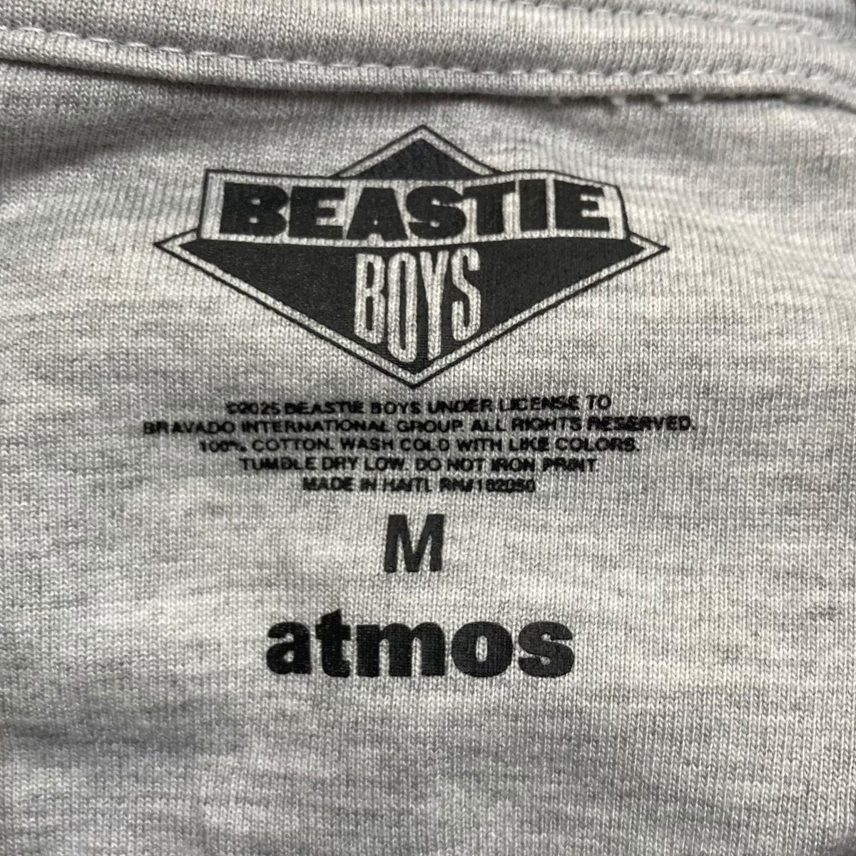 atmos×Beastie Boys LICENSED TO ILL SWEAT HOODIEフーテッドパーカーMAASP-SW100 古着・中古-5枚目のアイテム画像