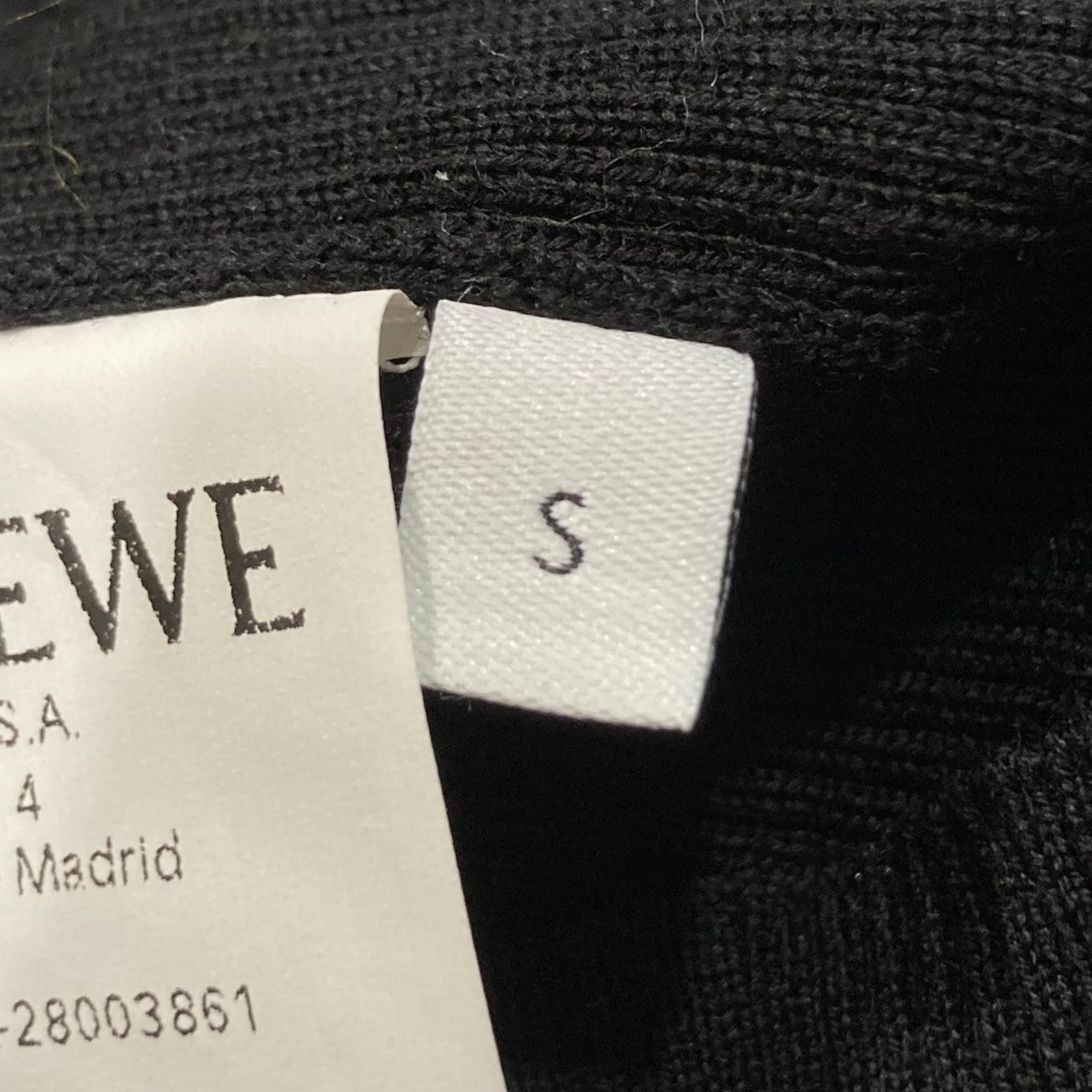 LOEWE リブニット17171652101 古着・中古-6枚目のアイテム画像