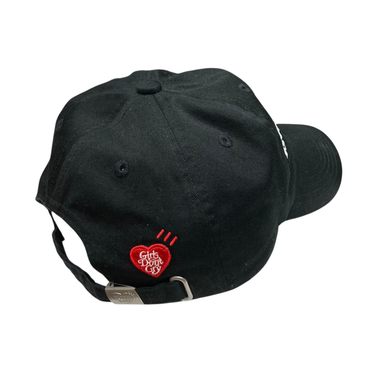 HUMAN MADE×GIRLS DON'T CRY 刺繍キャップ ブラック サイズ FREE