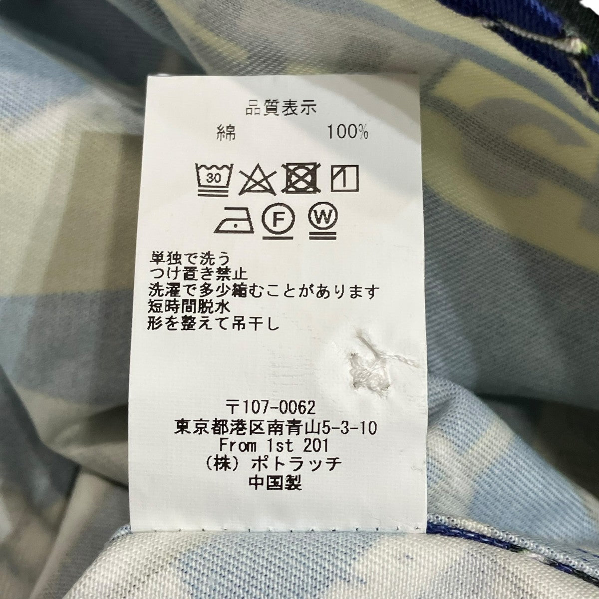 C．E 総柄半袖シャツ 古着・中古-6枚目のアイテム画像