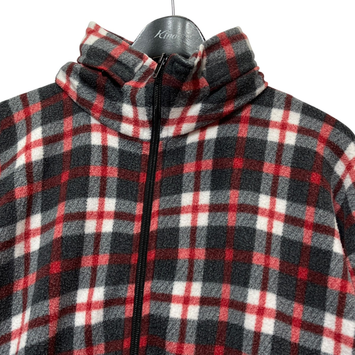 BALENCIAGA チェックフリースジャケット532673 古着・中古-3枚目のアイテム画像