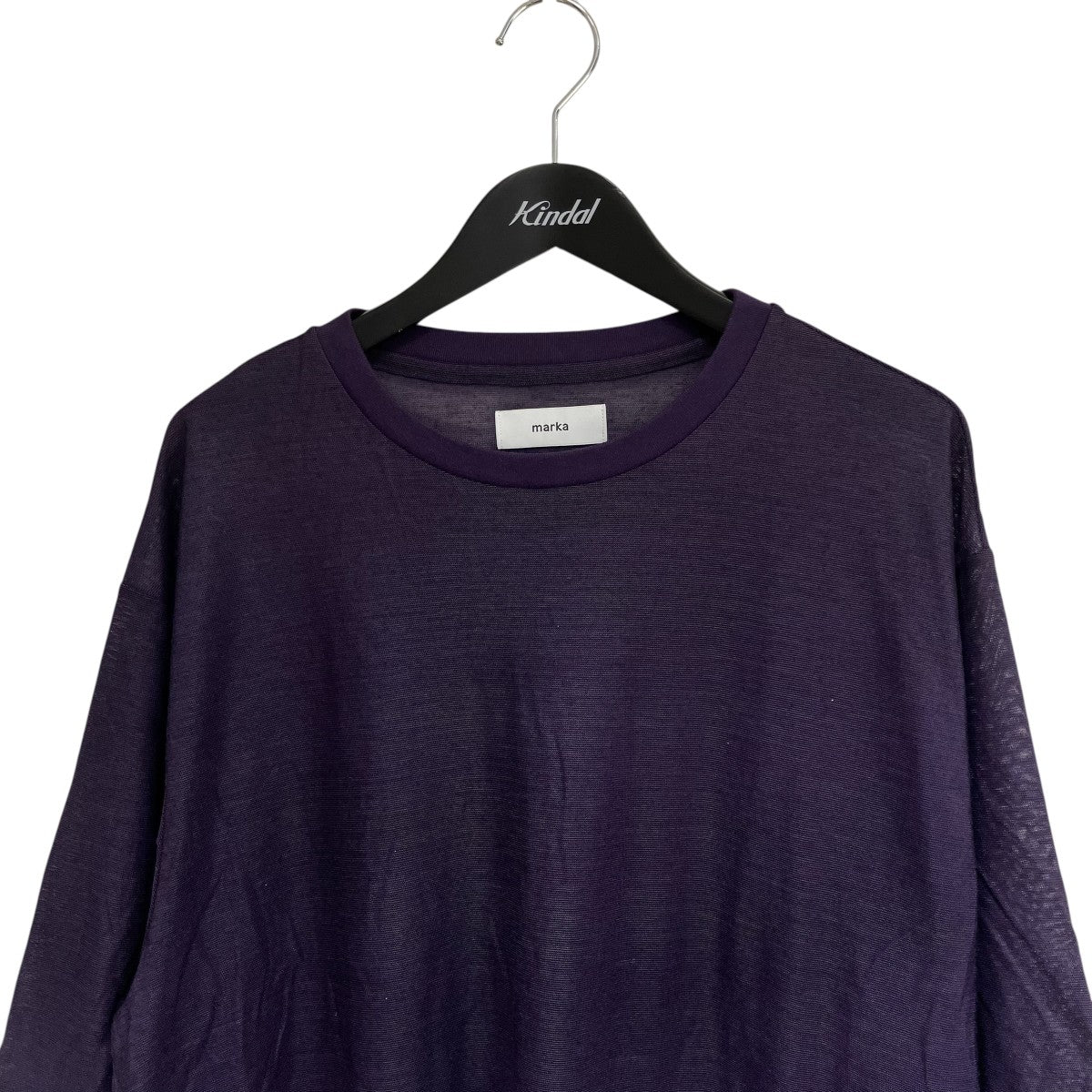 洋楽 Raw MARKA(マーカ) 25SSラミー天竺クルーネックTシャツM25B02CS01B