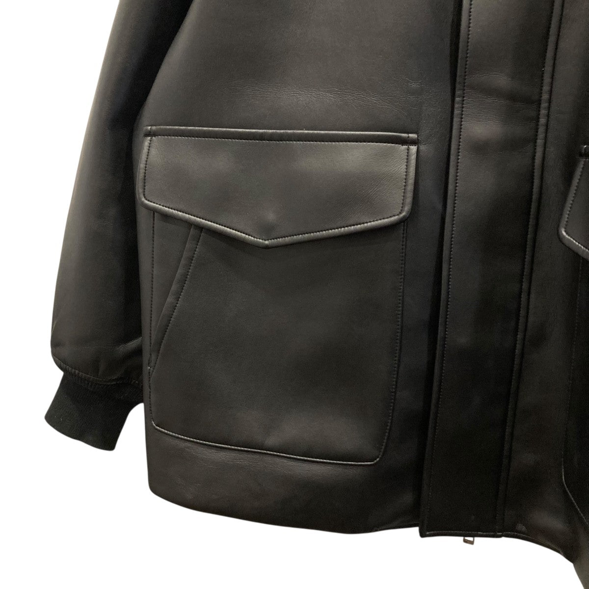 フェイクレザーブルゾン22FW-REJK-141-J