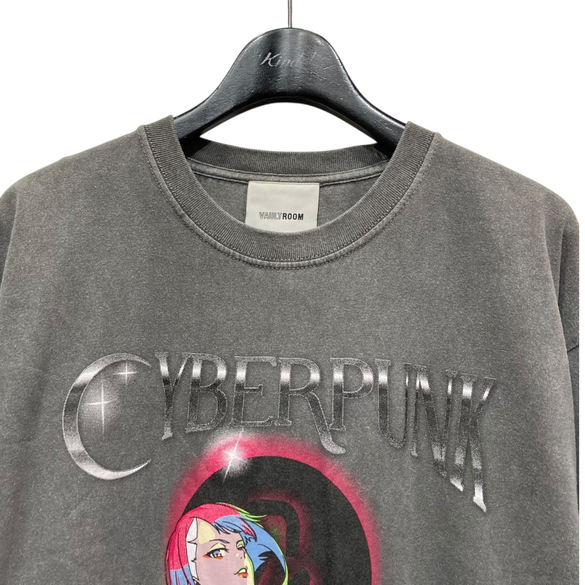 vaultroom×CYBERPUNK プリントTシャツLUCY TEE / CHARCOAL 古着・中古-3枚目のアイテム画像