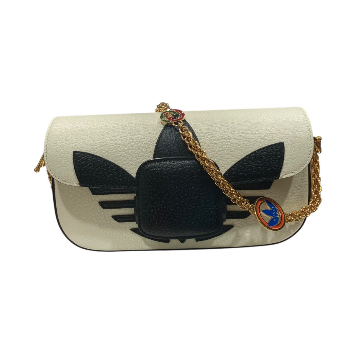 GUCCI×adidas 2WAYショルダーバッグ722009 722009 - ホワイト×ブラック