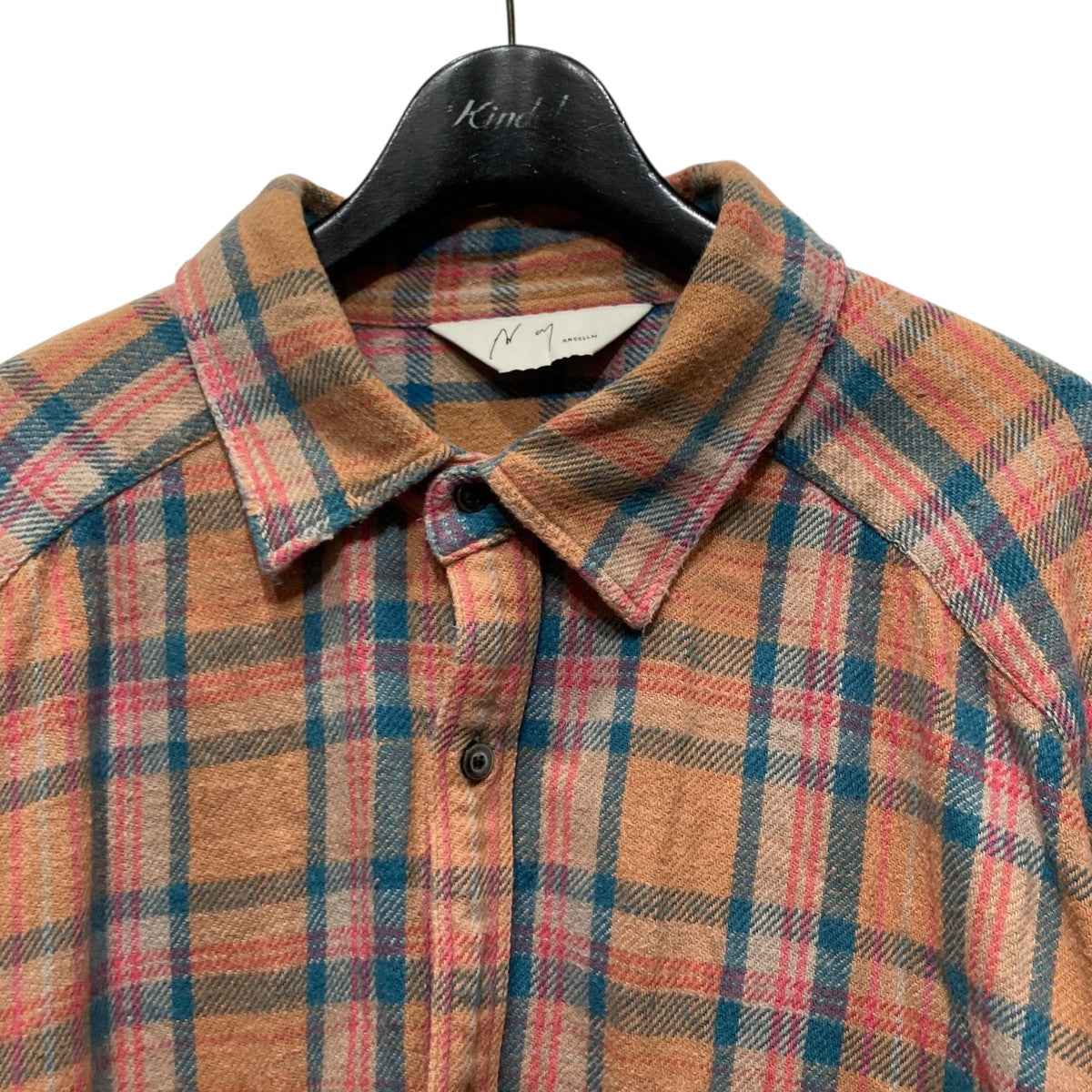 25AWNEL CHECK OVER WORK SHIRTネルチェックオーバーワークシャツ