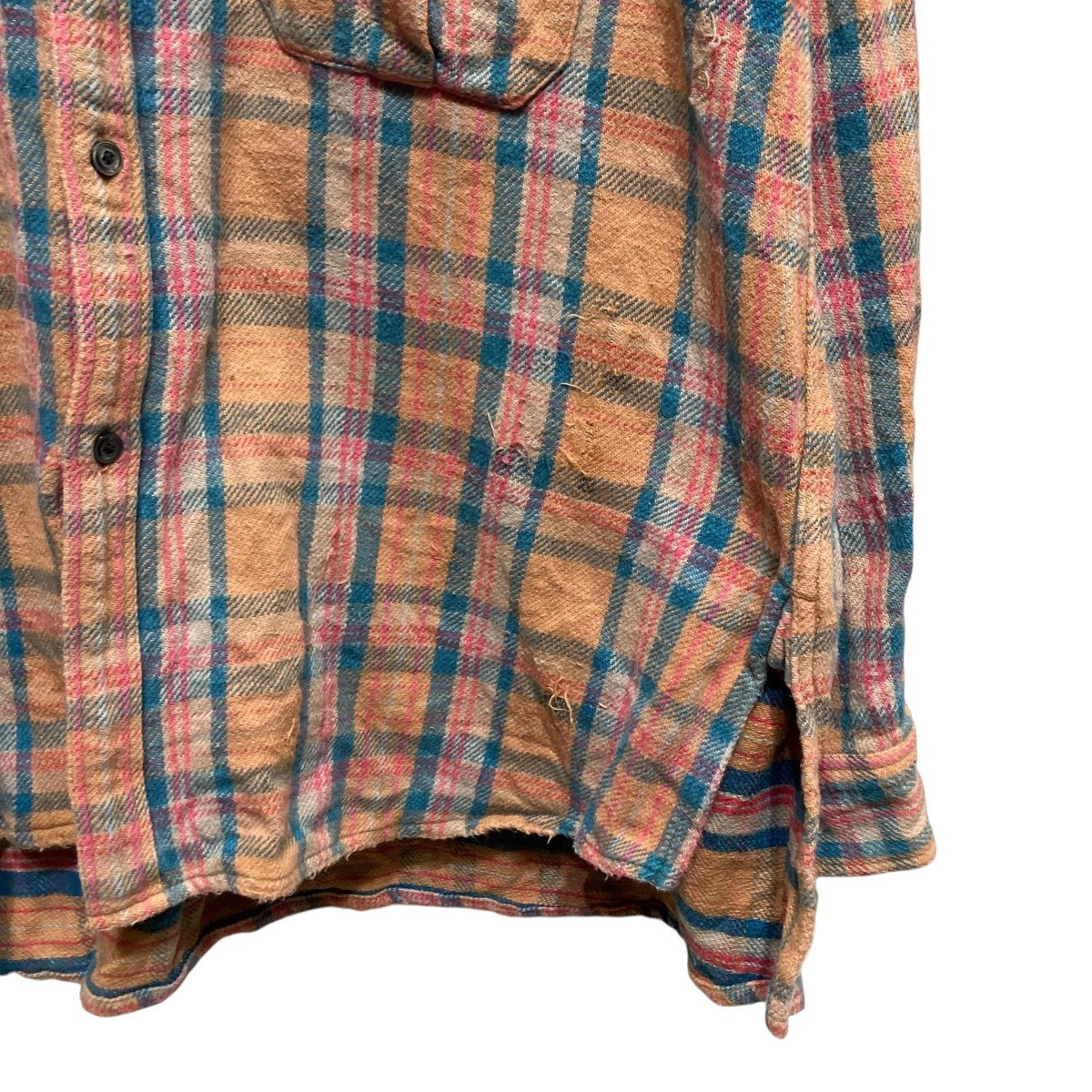 25AWNEL CHECK OVER WORK SHIRTネルチェックオーバーワークシャツ