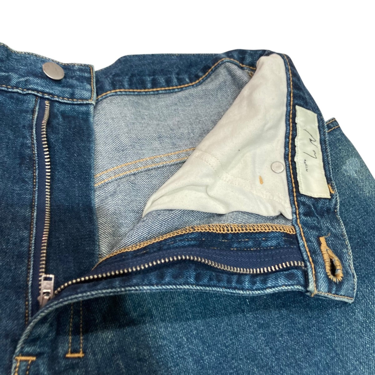 AGING LOOSE TAPERED 5P DENIM PANTSデニムパンツACW4