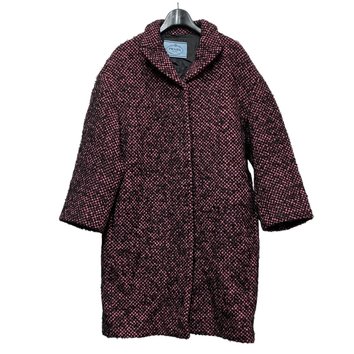 PRADA ツイードコートP6723 古着・中古-1枚目のアイテム画像