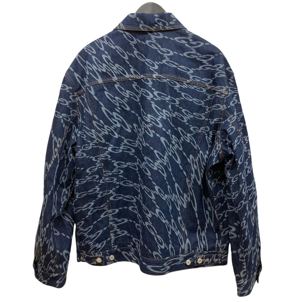 GUCCI ウェービーGG柄デニムジャケット779667 古着・中古-2枚目のアイテム画像