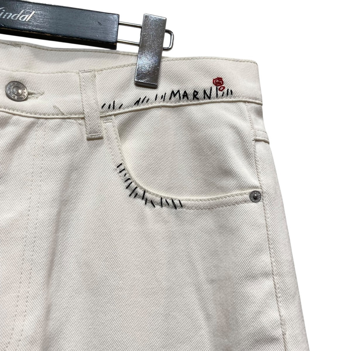 MARNI 24SSデニムハーフパンツPUJU0087S1 古着・中古-5枚目のアイテム画像