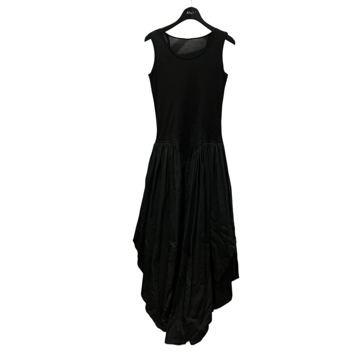 BOWTE 25SSSUPIMA CT JERSEY COMBI APLE DRESSノースリーブワンピース251-02-0009 古着・中古-1枚目のアイテム画像