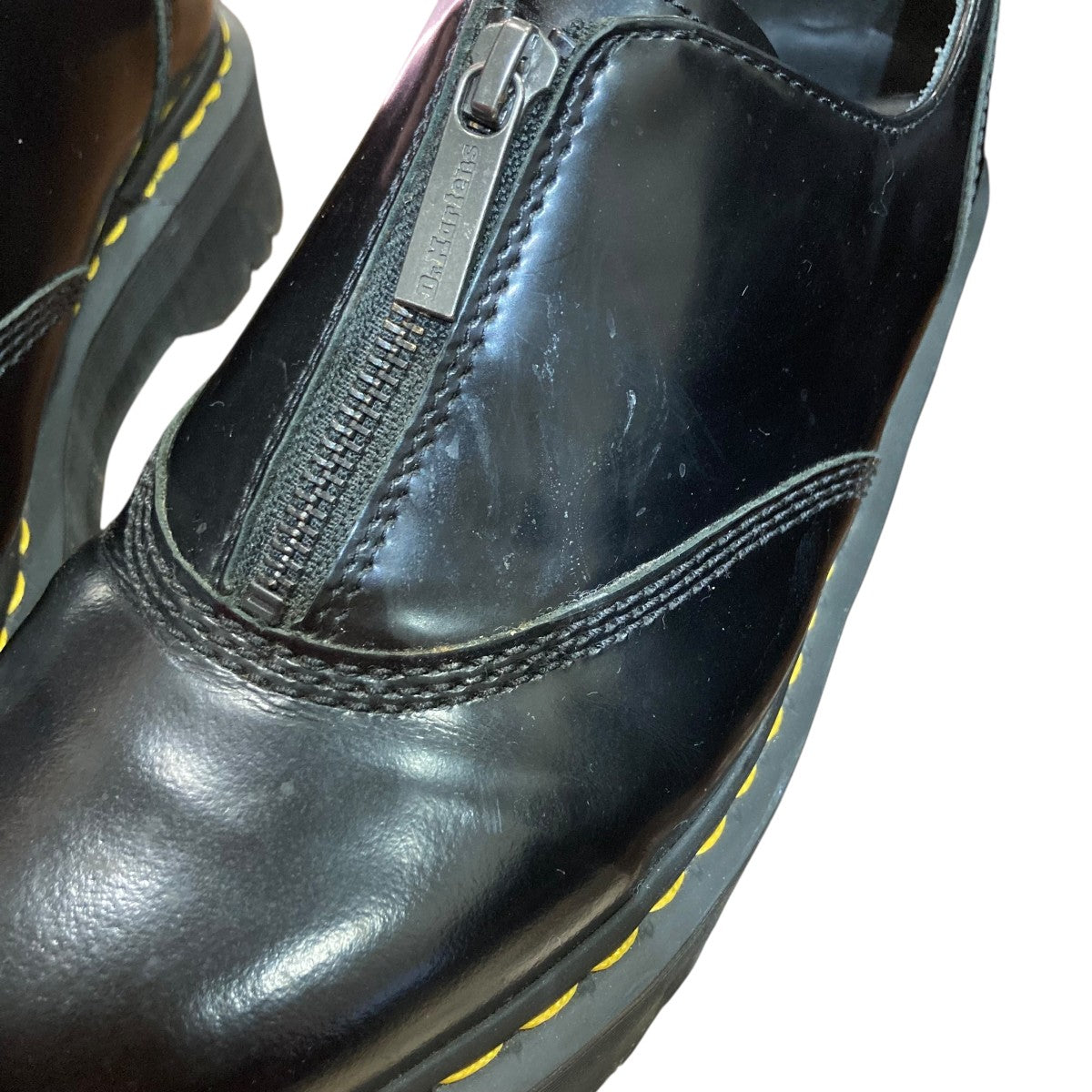 Dr．Martens(ドクターマーチン) AURIAN II QUAD ZIP SHOEジップレザー