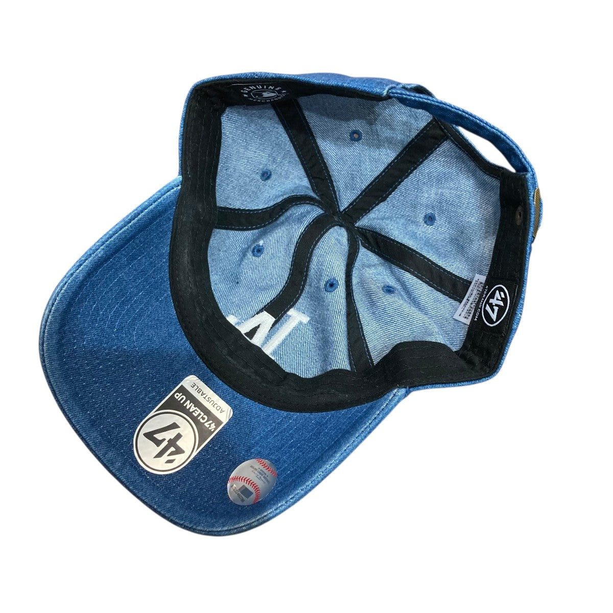 47BRAND LAベースボールデニムキャップ 古着・中古-5枚目のアイテム画像