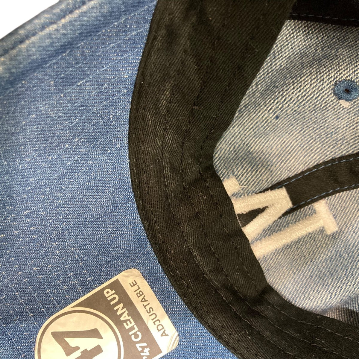 47BRAND LAベースボールデニムキャップ 古着・中古-6枚目のアイテム画像