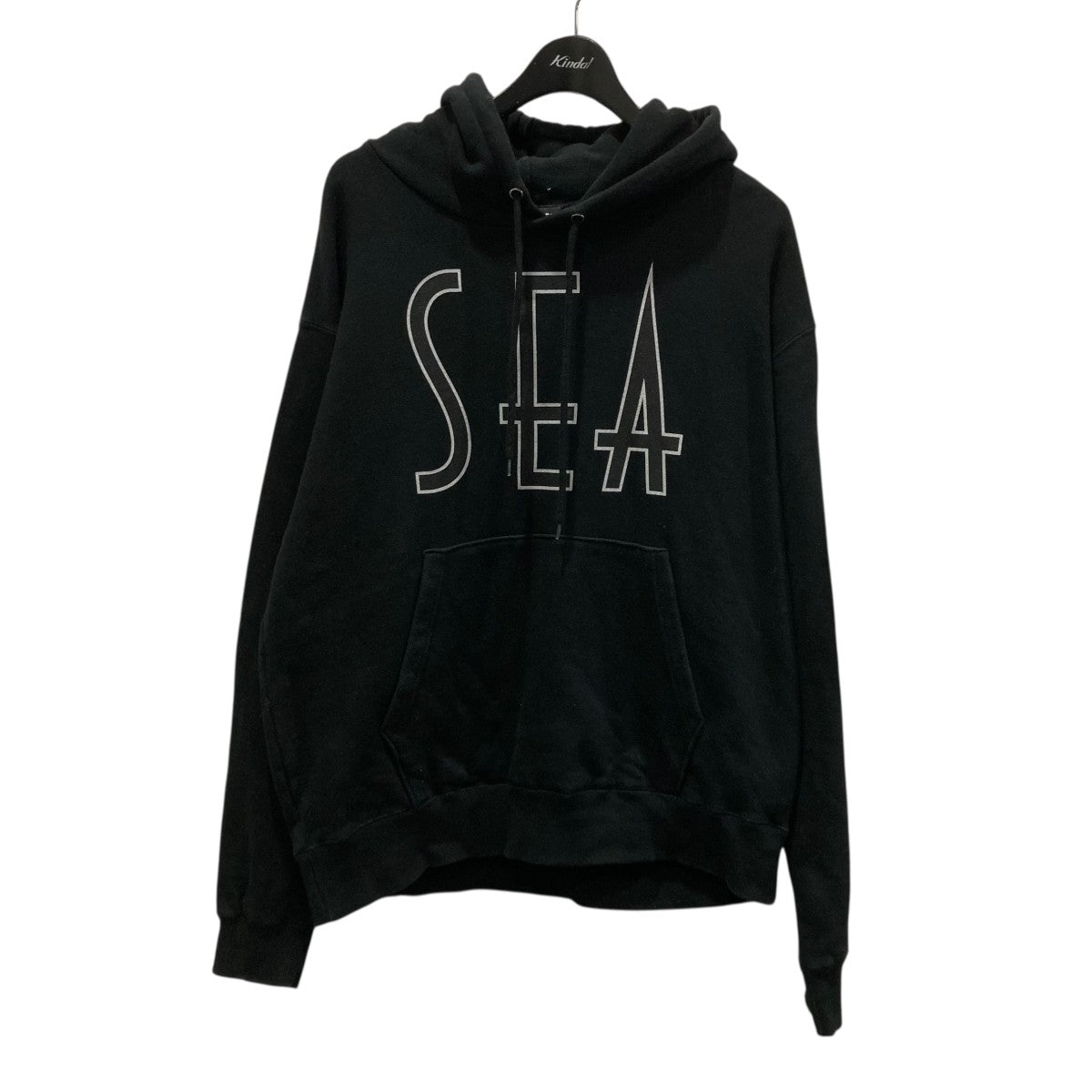 WIND AND SEA SEA (wavy) HOODIEロゴプリントパーカーWDS-20A-TPS-05 古着・中古-1枚目のアイテム画像